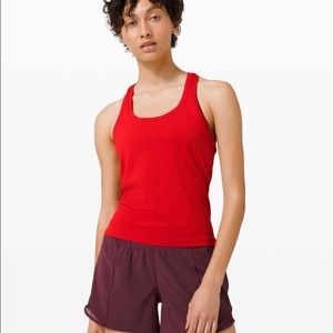 Lululemon Red Swiftly Tech